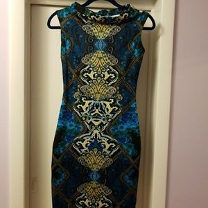 NY&C Printed Sheath Dress